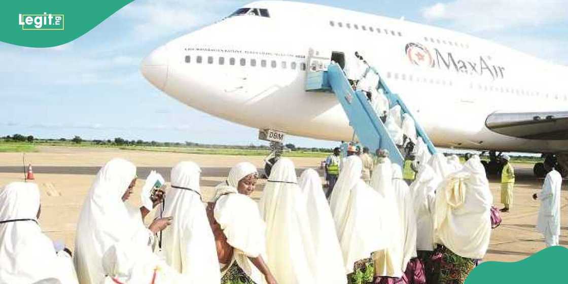 Jirgin farko na alhazan Najeriya na iso gida daga Saudiya Jirgin farko na alhazan Najeriya na iso gida daga Saudiya