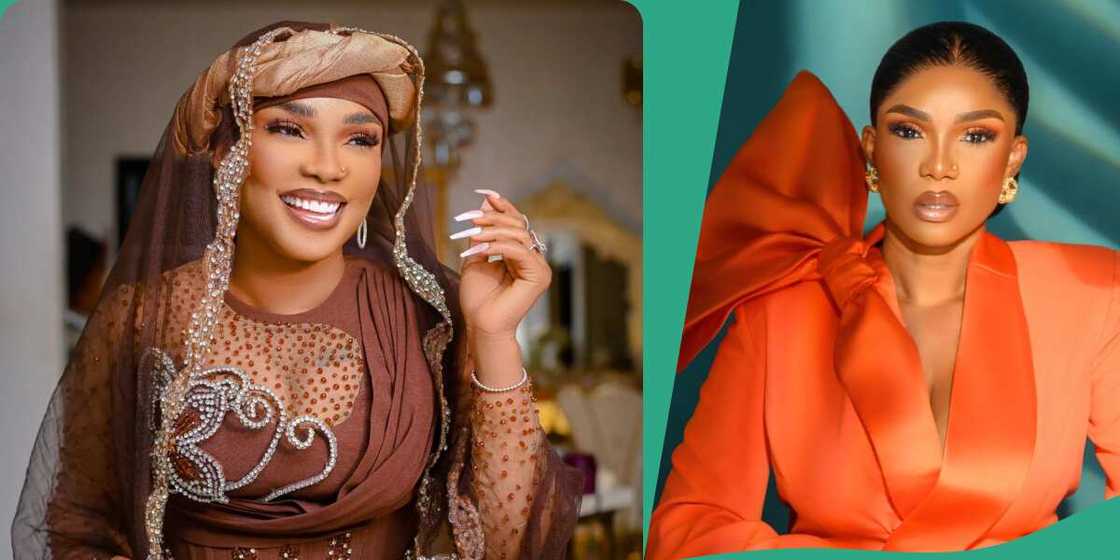 Iyabo Ojo glows on different outfits. Source: @iyaboojofespris/Instagram Iyabo Ojo glows on different outfits. Source: @iyaboojofespris/Instagram