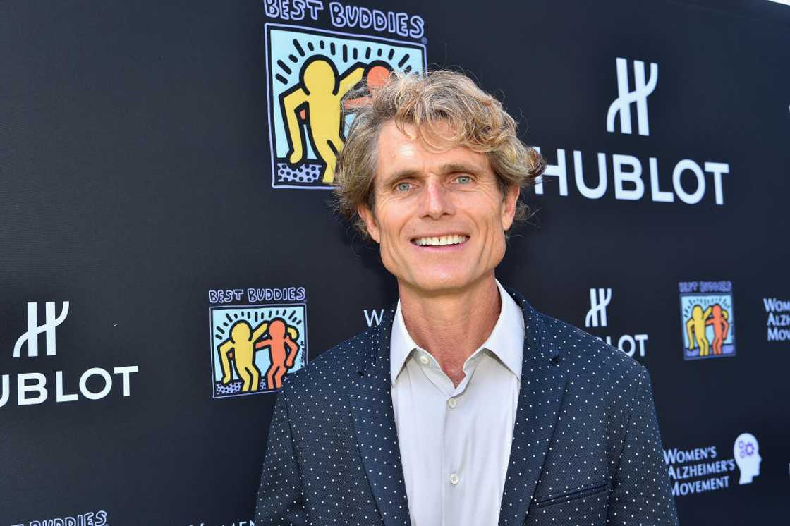 Anthony Shriver at La Villa Contenta in Malibu, California. Anthony Shriver at La Villa Contenta in Malibu, California.