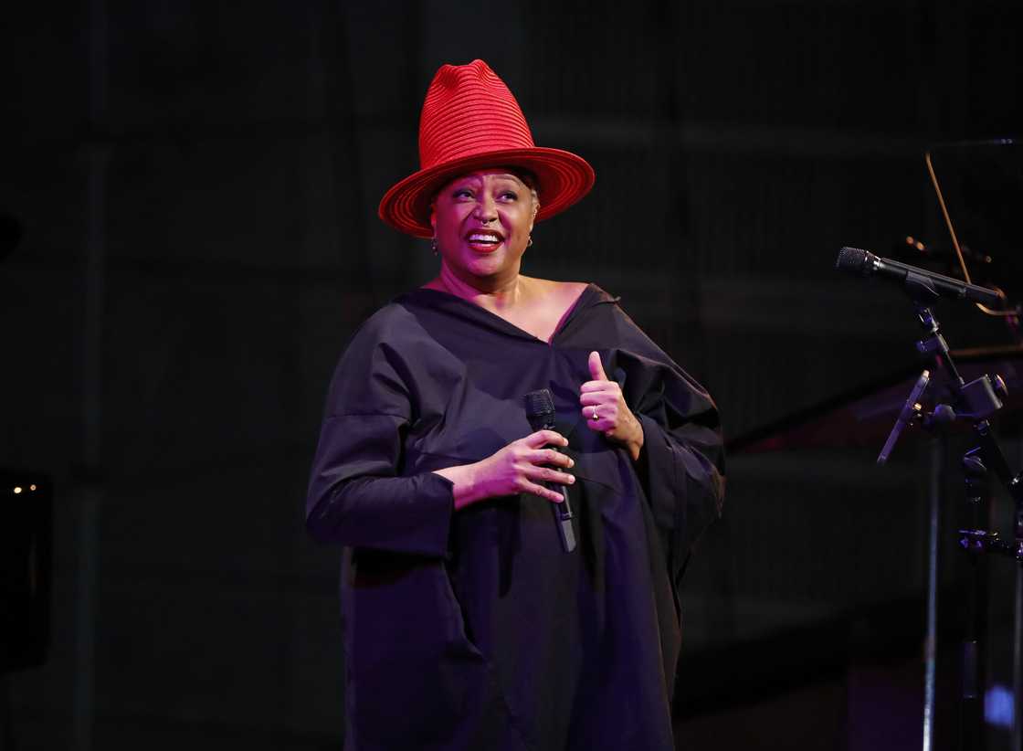 Lisa Fischer performs onstage during the Alzheimer's Association Imagine Benefit, built connected  the bequest  of the Rita Hayworth Gala astatine  Jazz astatine  Lincoln Centre successful  New York City