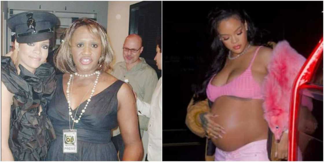 Rihanna and Kemi Olunloyo Rihanna and Kemi Olunloyo
