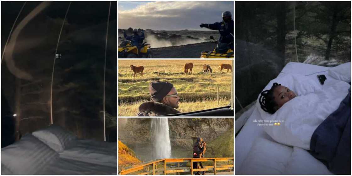 Temi Otedola and Mr Eazi Temi Otedola and Mr Eazi