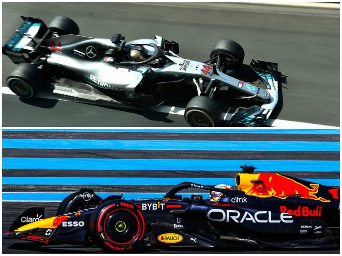 Hamilton et Verstappen