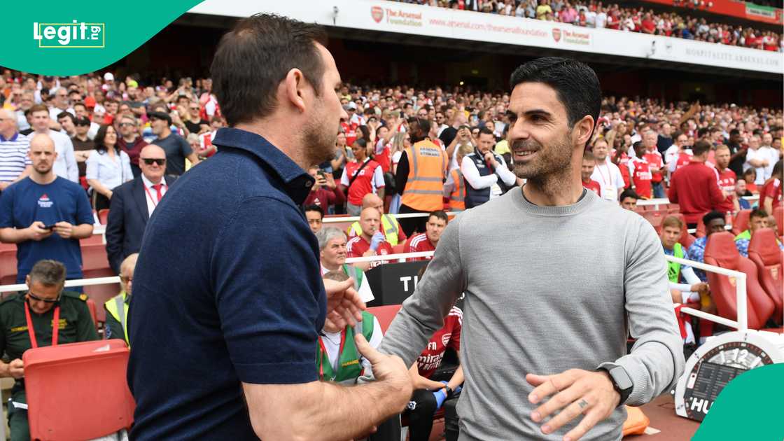Frank Lampard, Mikel Arteta, Arsenal, Coventry City, Premier League.