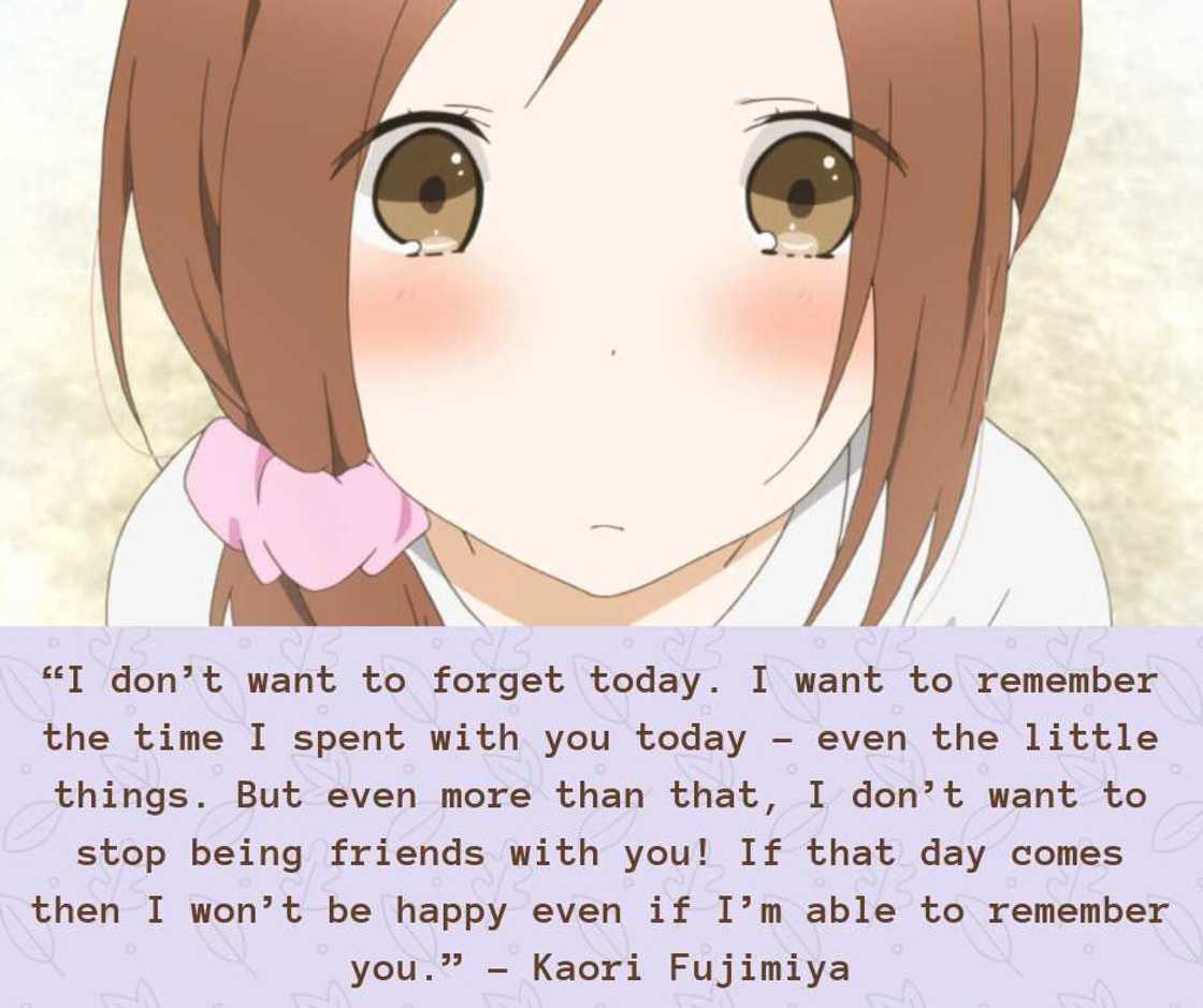 Sad anime quotes