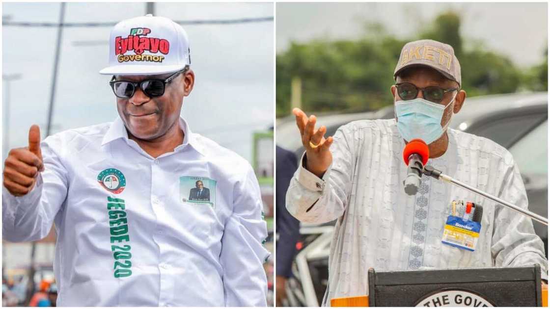 Ondo Election: Tribunal announces date for Akeredolu, Jegede's fate