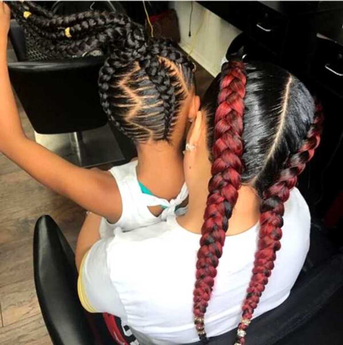 dark red hair dark red hair