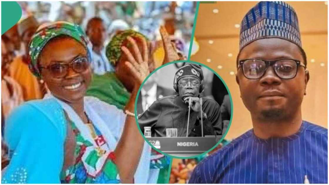 President Bola Tinubu/Jamila Bio Ibrahim/Ayodele Olawande/Minister of Youths/Presidency President Bola Tinubu/Jamila Bio Ibrahim/Ayodele Olawande/Minister of Youths/Presidency