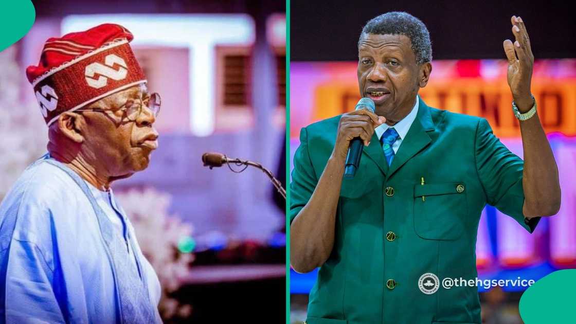 Adeboye defends Tinubu over security challenges at US-Nigeria Faith Heroes Award Gala. Adeboye defends Tinubu over security challenges at US-Nigeria Faith Heroes Award Gala.