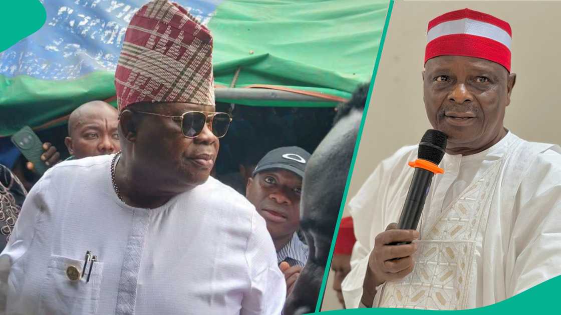 Kwankwaso ya taya Adeleke murna Kwankwaso ya taya Adeleke murna