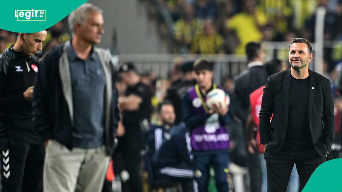 Jose Mourinho, Okan Buruk, Galatasaray, Fenerbahce, Ulker Stadium, Istanbul, Turkiye, Super Lig.