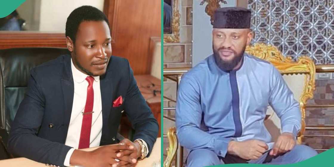 Businessman shares his experience after taking part in Yul Edochie's first church service, stuns people Businessman shares his experience after taking part in Yul Edochie's first church service, stuns people