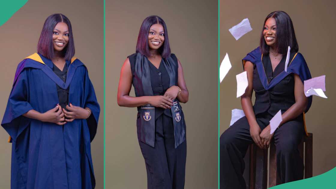 Lady graduates from Obafemi Awolowo University, Ile-Ife. Lady graduates from Obafemi Awolowo University, Ile-Ife.