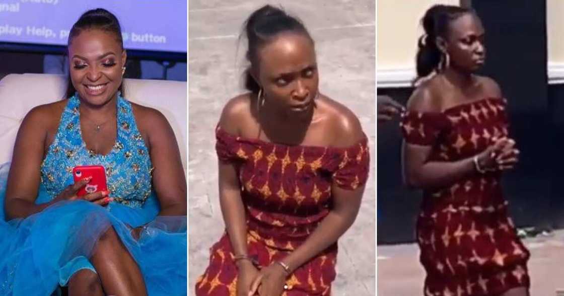 Nigerians react to blogger Blessing Okoro's arrest after claiming another person's house Nigerians react to blogger Blessing Okoro's arrest after claiming another person's house