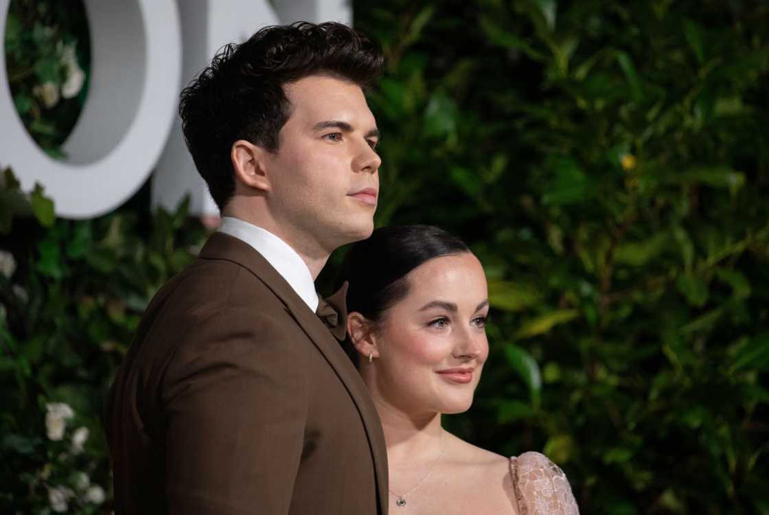 Luke Newton and Jade Davies attend Bridgerton premiere Luke Newton and Jade Davies attend Bridgerton premiere