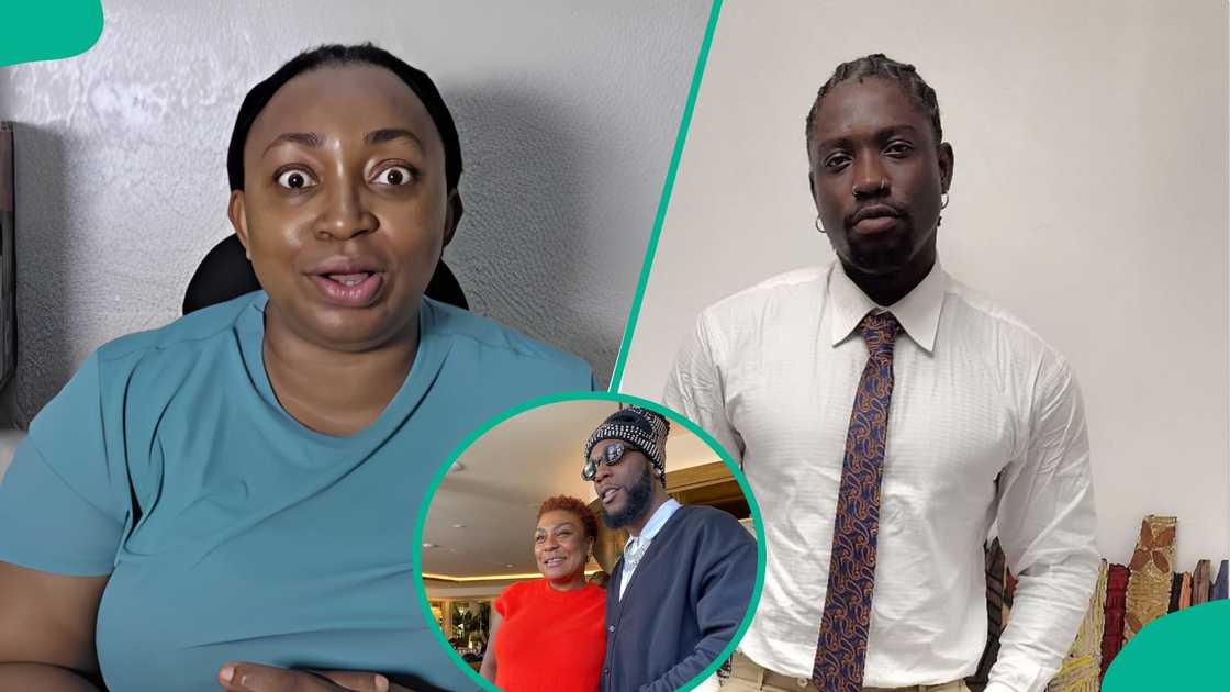 Photo of VDM showing support to Tracy Ohiri at the hopsital trends amid their beef