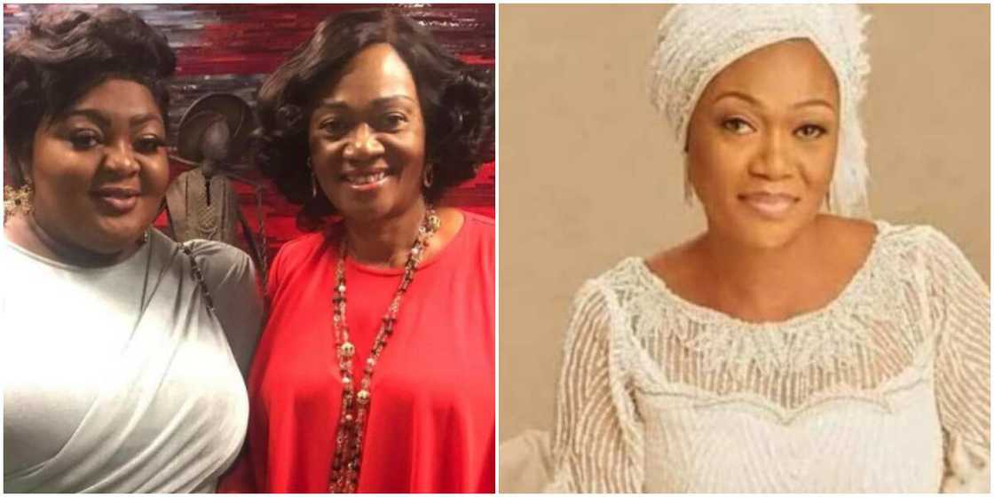 Eniola Badmus and Remi Tinubu Eniola Badmus and Remi Tinubu