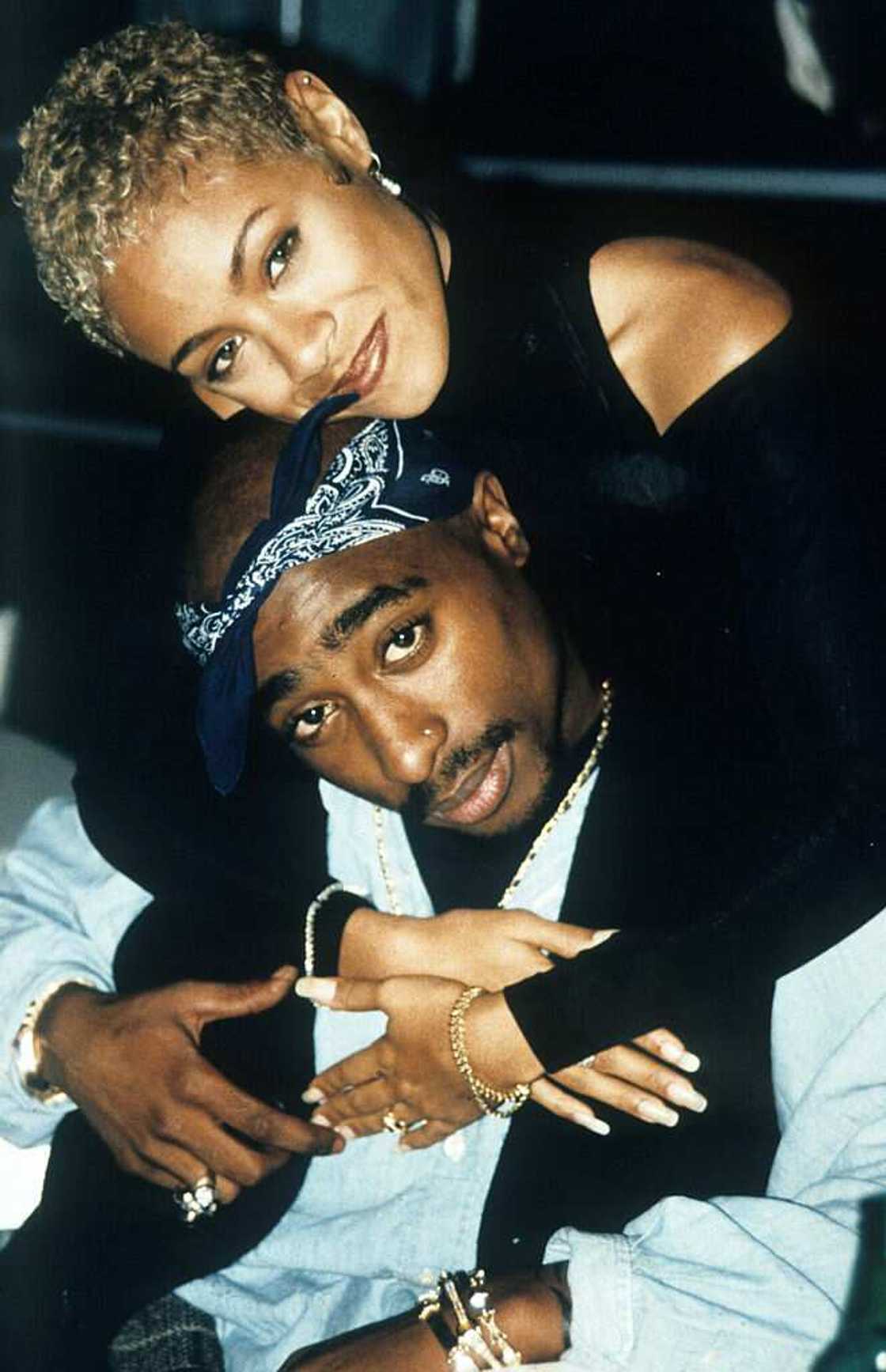 Jada Pinkett Smith et Tupac Shakur Jada Pinkett Smith et Tupac Shakur