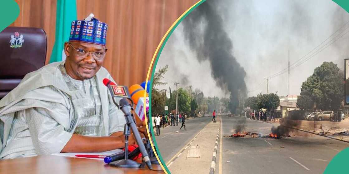 Abdullahi Sule ya magantu kan zanga-zangar da ke gudana a Nasarawa kan nasararsa Abdullahi Sule ya magantu kan zanga-zangar da ke gudana a Nasarawa kan nasararsa