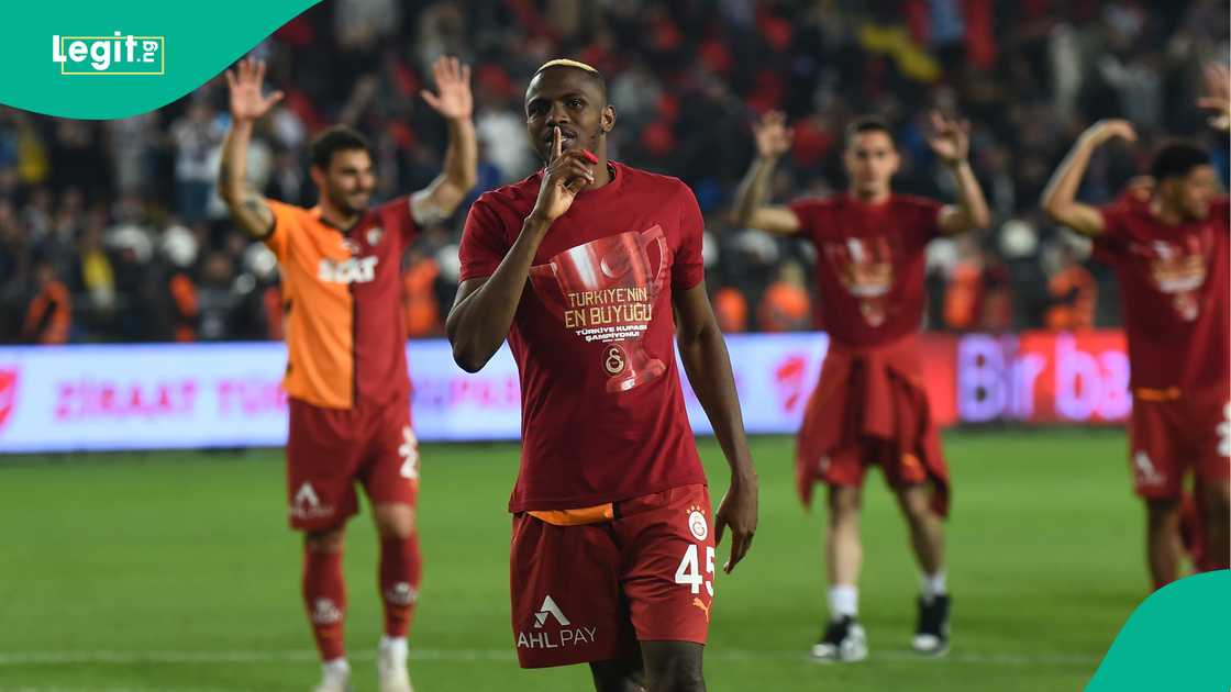 Victor Osimhen, Galatasaray, Trabzonspor, Gaziantep Metropolitan Stadium, Gaziantep, Turkiye, Ziraat Turkish Cup Victor Osimhen, Galatasaray, Trabzonspor, Gaziantep Metropolitan Stadium, Gaziantep, Turkiye, Ziraat Turkish Cup