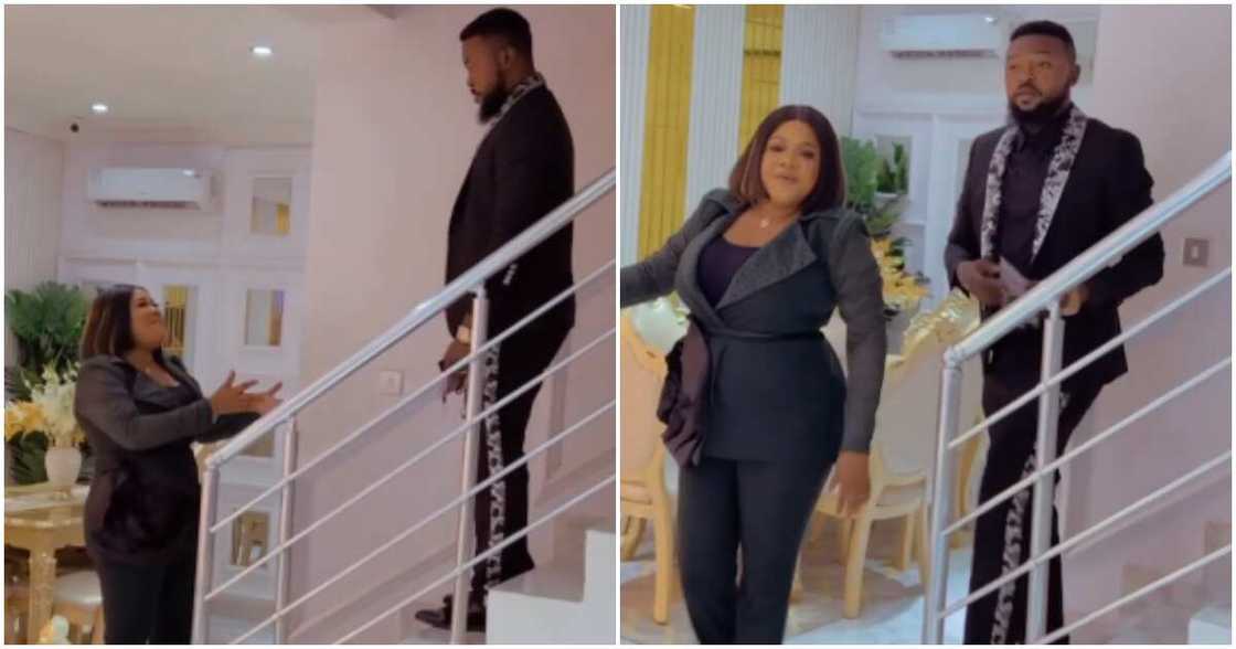 Toyin Abraham and husband Kolawole Ajeyemi Toyin Abraham and husband Kolawole Ajeyemi