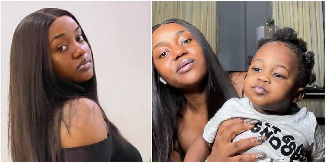 Davido’s son Ifeanyi and Chioma Davido’s son Ifeanyi and Chioma