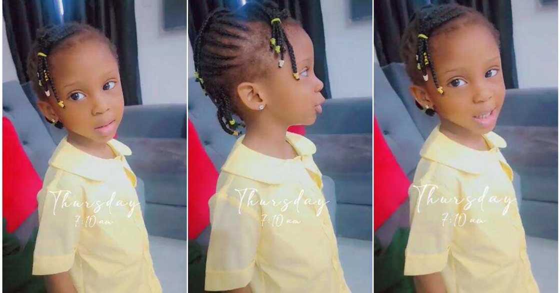 Little girl pronounces Asiwaju in video