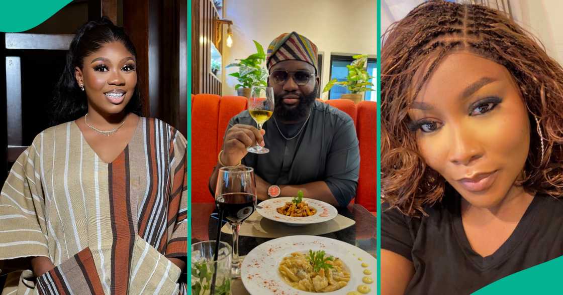 Wumi Toriola brags following online chaos with Che T and Opeyemi Famakin. Wumi Toriola brags following online chaos with Che T and Opeyemi Famakin.