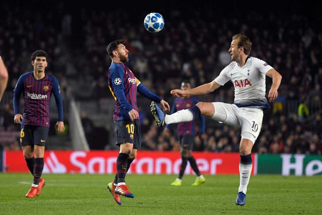 Lionel Messi and Harry Kane Lionel Messi and Harry Kane