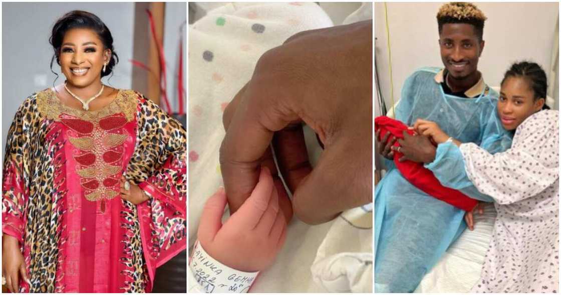 Mide Martins becomes grandma, Yetunde Barnabas.