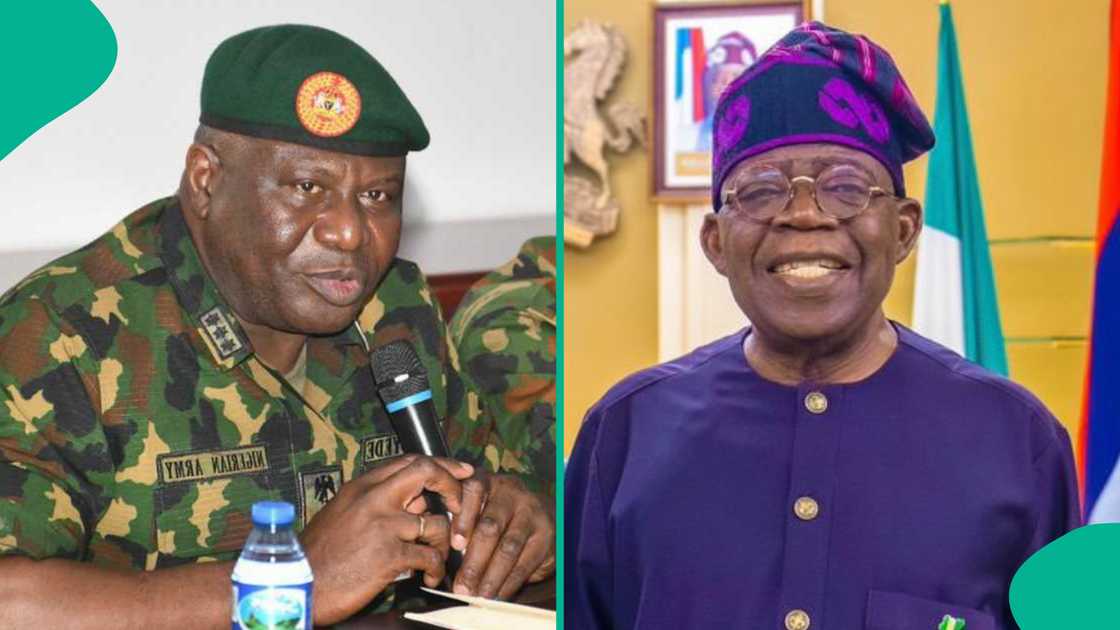 President Bola Tinubu has promoted General Olufemi Oluyede from Chief of Army Staff to Chief of Defence Staff. President Bola Tinubu has promoted General Olufemi Oluyede from Chief of Army Staff to Chief of Defence Staff.