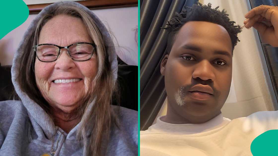 Young man shows off White couple who sponsored his education in Nigeria for years