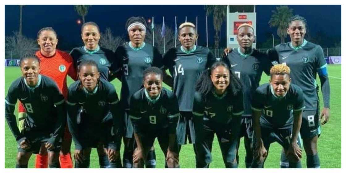 Super Falcons win 1st trophy of 2021 with comprehensive win over African opponents in 4-Nation tournament Super Falcons win 1st trophy of 2021 with comprehensive win over African opponents in 4-Nation tournament