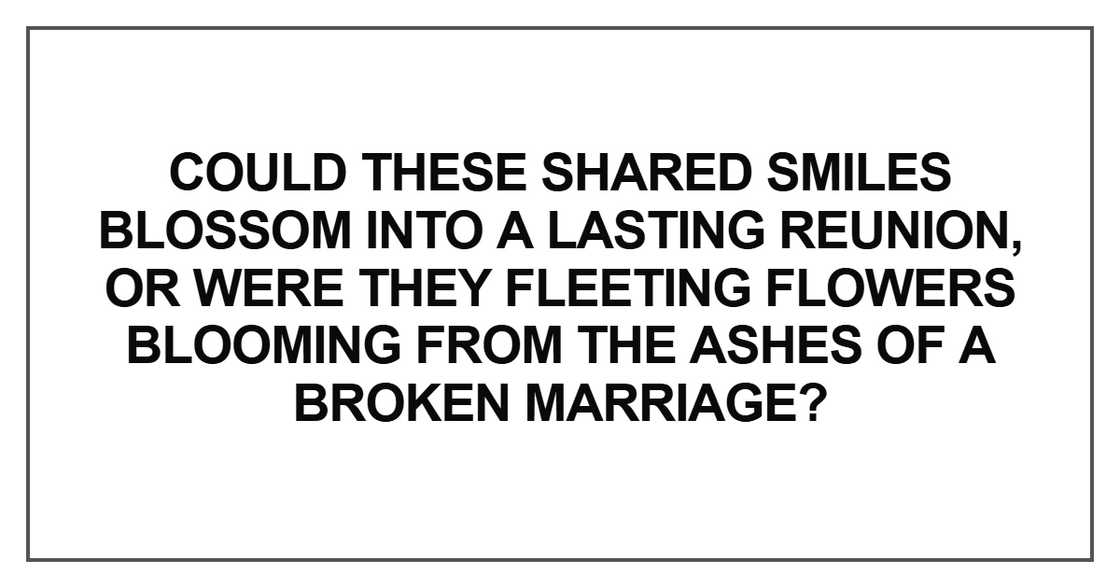 Could these shared smiles blossom
