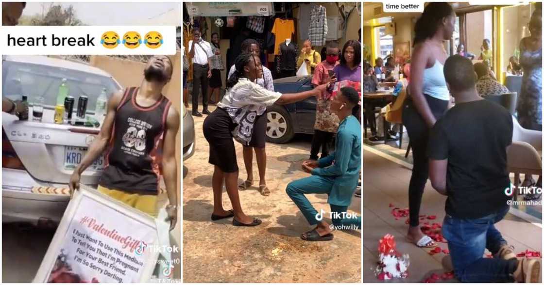 Three people 'served breakfast' on Valentine's Day 2023. Three people 'served breakfast' on Valentine's Day 2023.