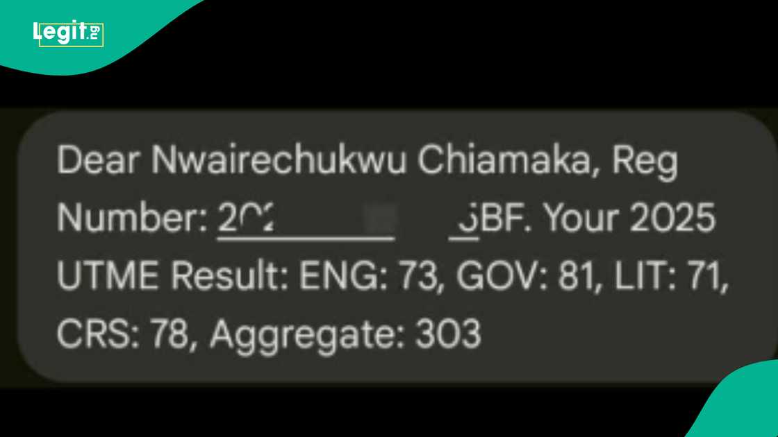 Chimaka Juliet's UTME result. Chimaka Juliet's UTME result.