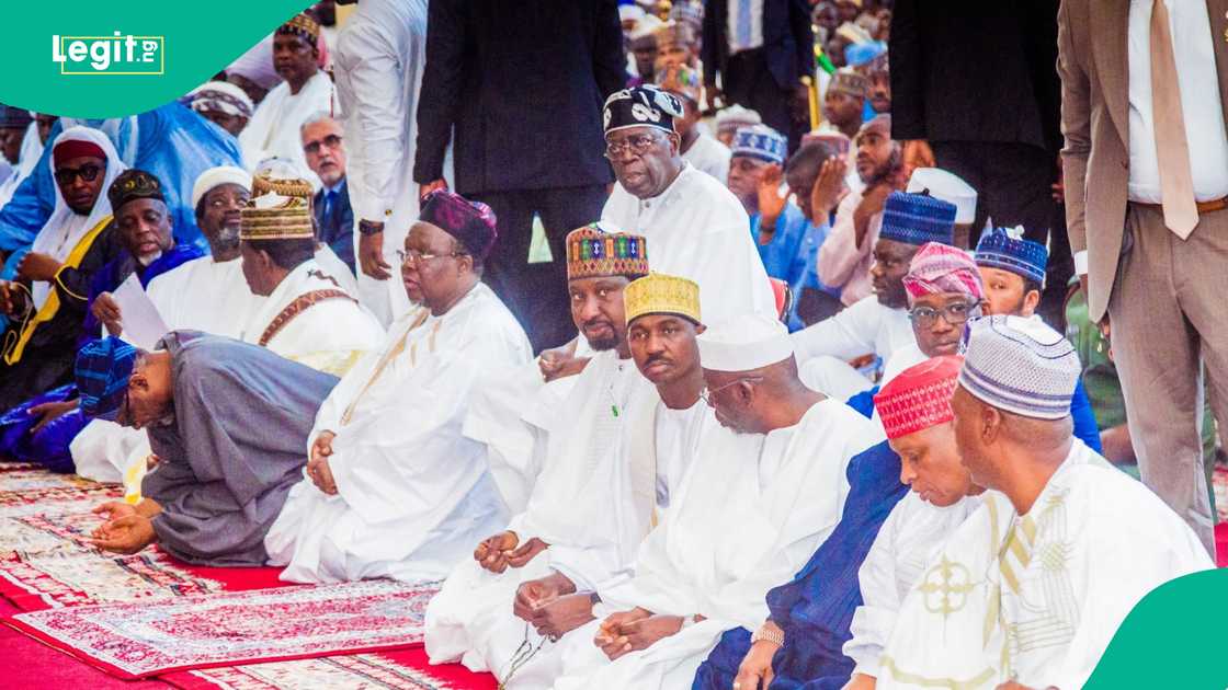President Tinubu at Matawalle children's wedding President Tinubu at Matawalle children's wedding