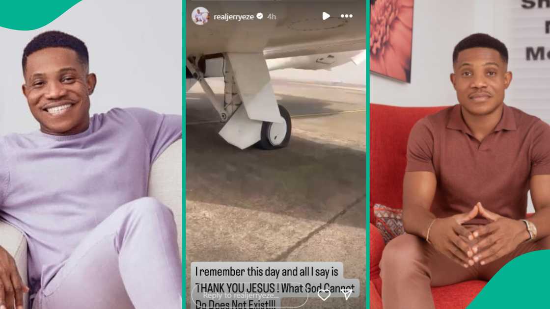 Pastor Jerry Eze shares video evidence of his plane crash testimony. Pastor Jerry Eze shares video evidence of his plane crash testimony.