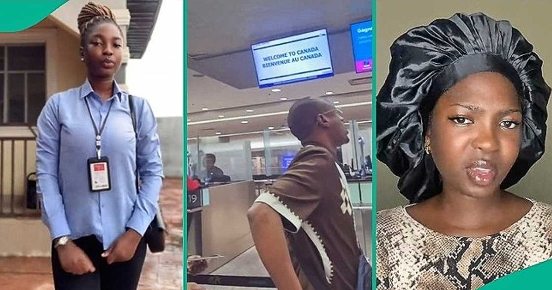 Lady leaves school in 400 level to relocate abroad Lady leaves school in 400 level to relocate abroad