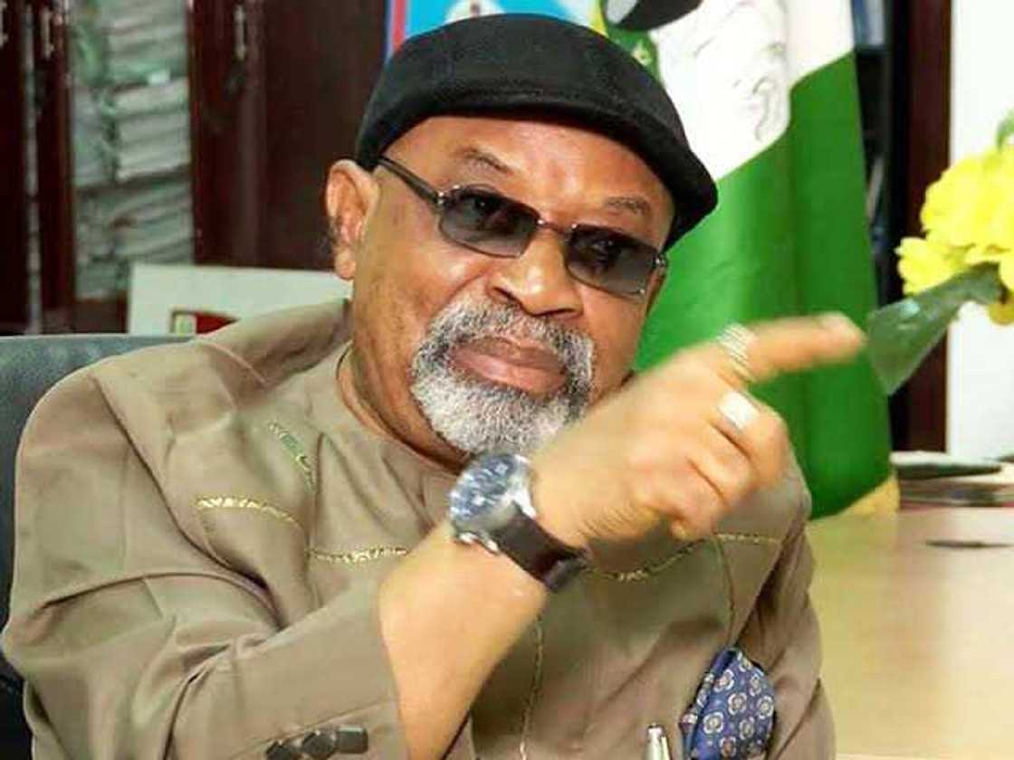 Ministan kwadugo, Dakta Chris Ngige