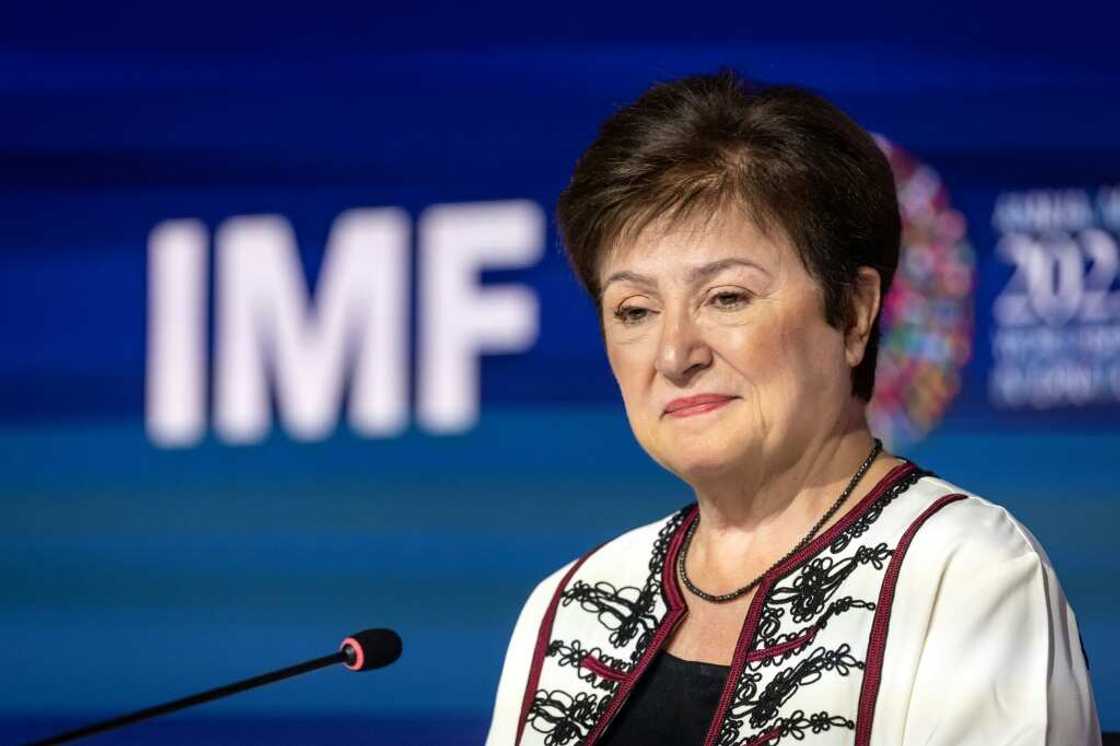 IMF chief Kristalina Georgieva says the war between Hamas and Israel has cast a 'new cloud' over a weak global economy