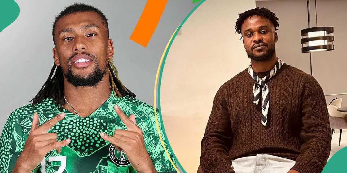 Alex Iwobi deletes pictures after skit maker slammed him. Alex Iwobi deletes pictures after skit maker slammed him.