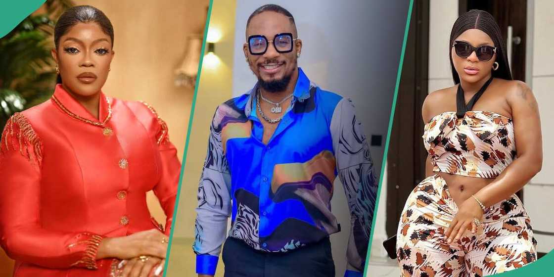 Eve Esin slams colleagues using Junior Pope to stir traffic on their social media pages. Eve Esin slams colleagues using Junior Pope to stir traffic on their social media pages.