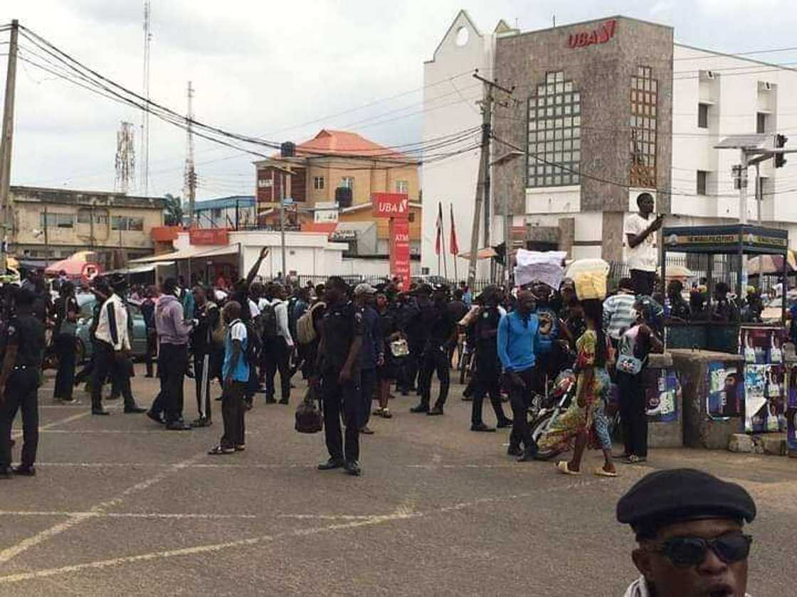 Zanga-zangar yan sanda. Zanga-zangar yan sanda.