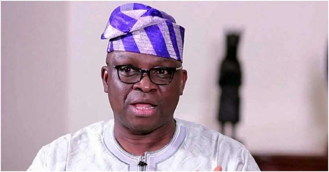 The Federal High Court in Lagos, Justice C.J. Aneke, EFCC, Ayo Fayose The Federal High Court in Lagos, Justice C.J. Aneke, EFCC, Ayo Fayose