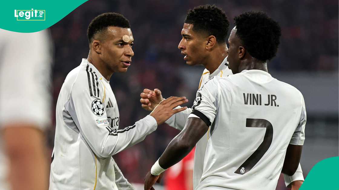 Kylian Mbappe, Jude Bellingham, Vinicius Jr, Real Madrid, Ballon d'Or.