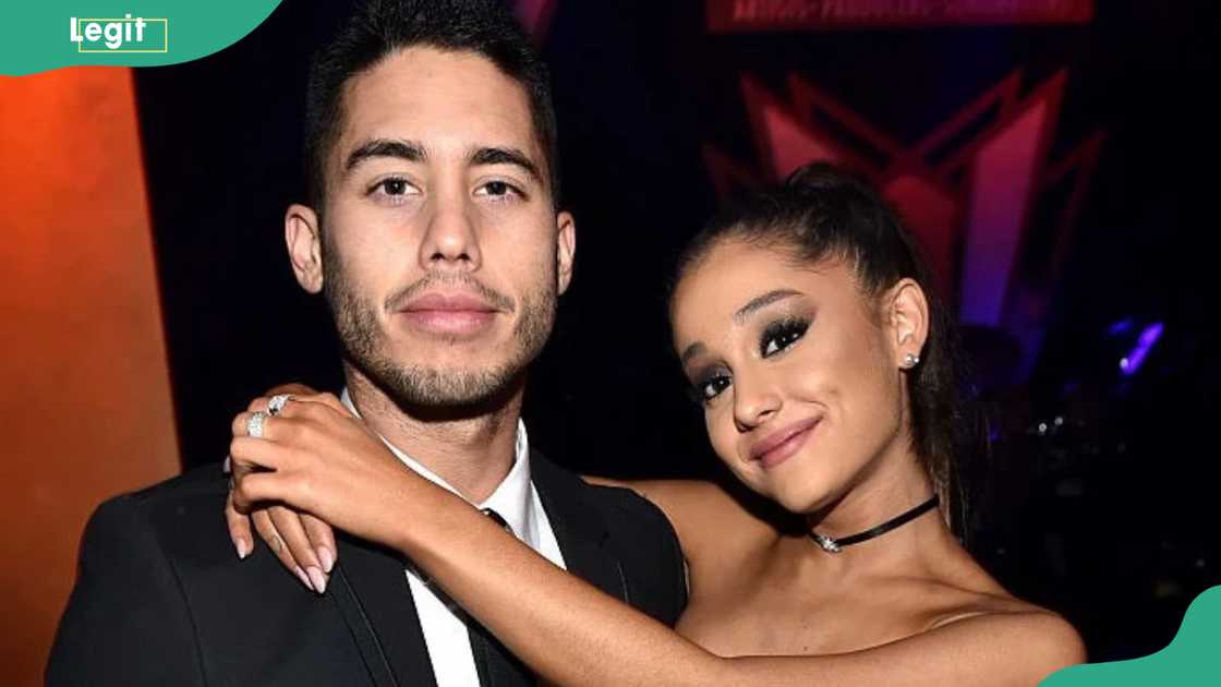 Ricky Alvarez and Ariana Grande at Cicada Ricky Alvarez and Ariana Grande at Cicada