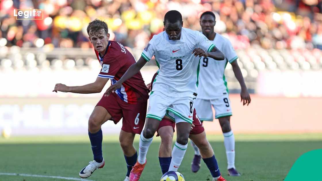 Abduljelil Kamaldeen, Nigeria, FIFA, 2025 World Cup, Chile, Football, Africa. Abduljelil Kamaldeen, Nigeria, FIFA, 2025 World Cup, Chile, Football, Africa.