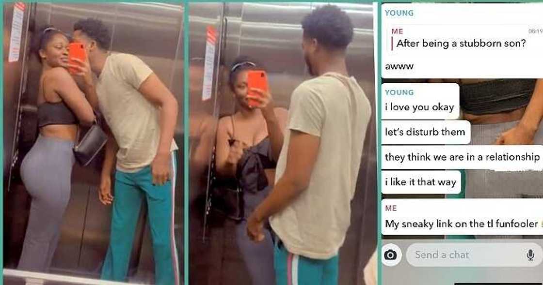 Lady's chat with school son causes frenzy Lady's chat with school son causes frenzy