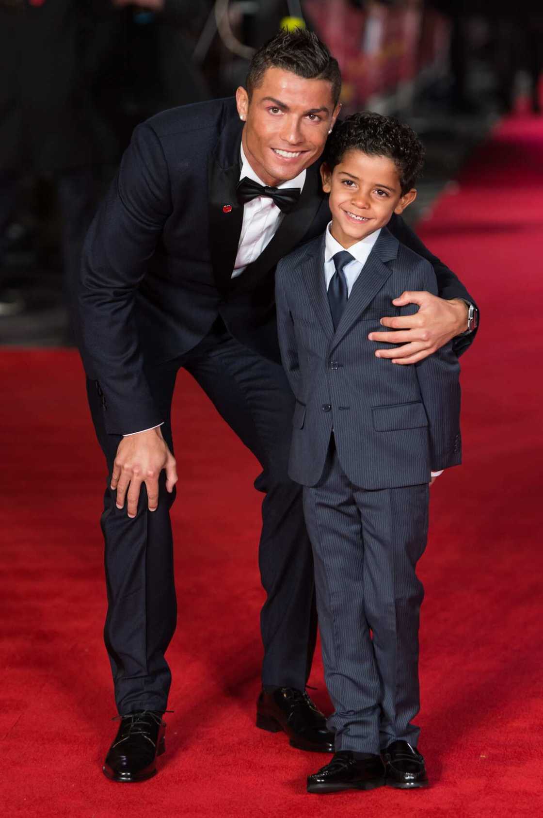 Ronaldo et son enfant